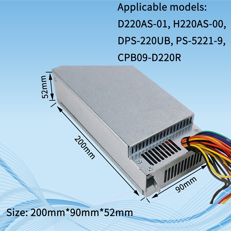 DELL D06S 660S V270S Power Supply L220AS-00 H220AS-00 H220NS-01 DPS-220UB CPB09-D220R PS-5221-8 PS-5221-9 Power Supply