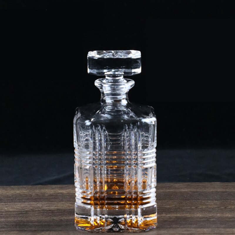 Glass Decanter Wine Separator Set Household Wine Glass Whiskey Home Bar Vodka Beer Bottle