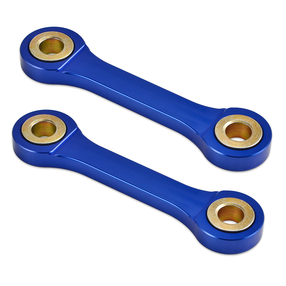 Motorcycle Linkage Lowering Link Links Kit 7cm for Suzuki DRZ400 For Kawasaki KLX400 DRZ KLX 400 2000: Blue
