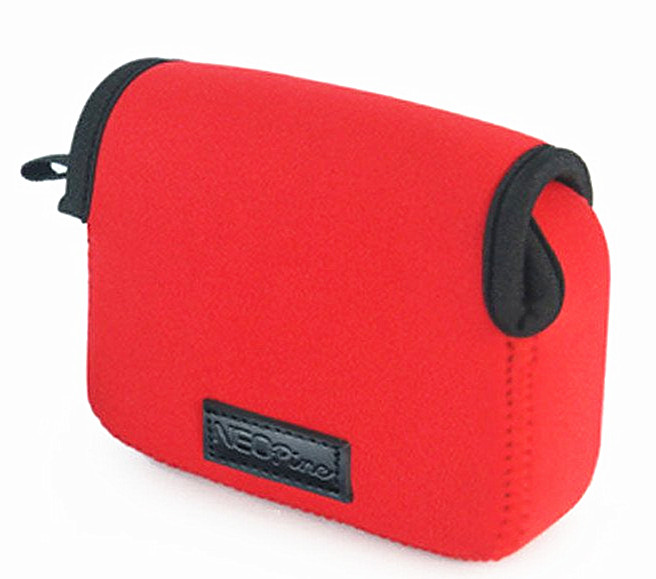 Camera Case voor Panasonic Lumix LX10 TZ100 TZ90 TZ80 TZ70 TZ60 TZ50 TZ40 TZ30 TZ20 ZS110 ZS100 ZS70 ZS50 ZS30 ZS20: Red