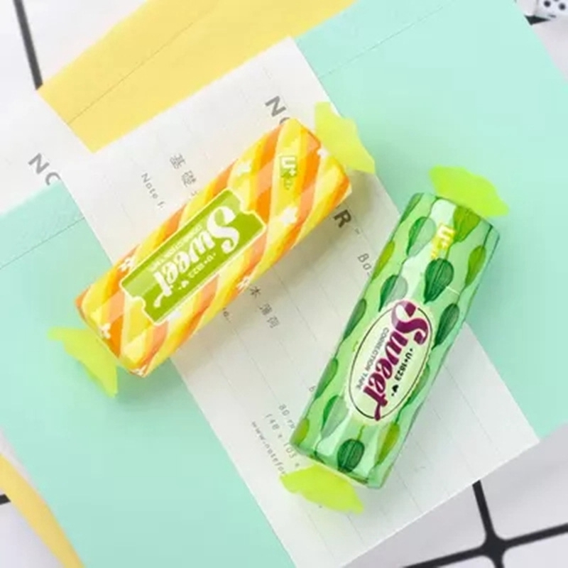 Uutuus söpö karkki korjausnauha makea korjausnauha opiskelijoille koulukorjaaja kawaii paperitavarat lasten toimistotarvikkeet