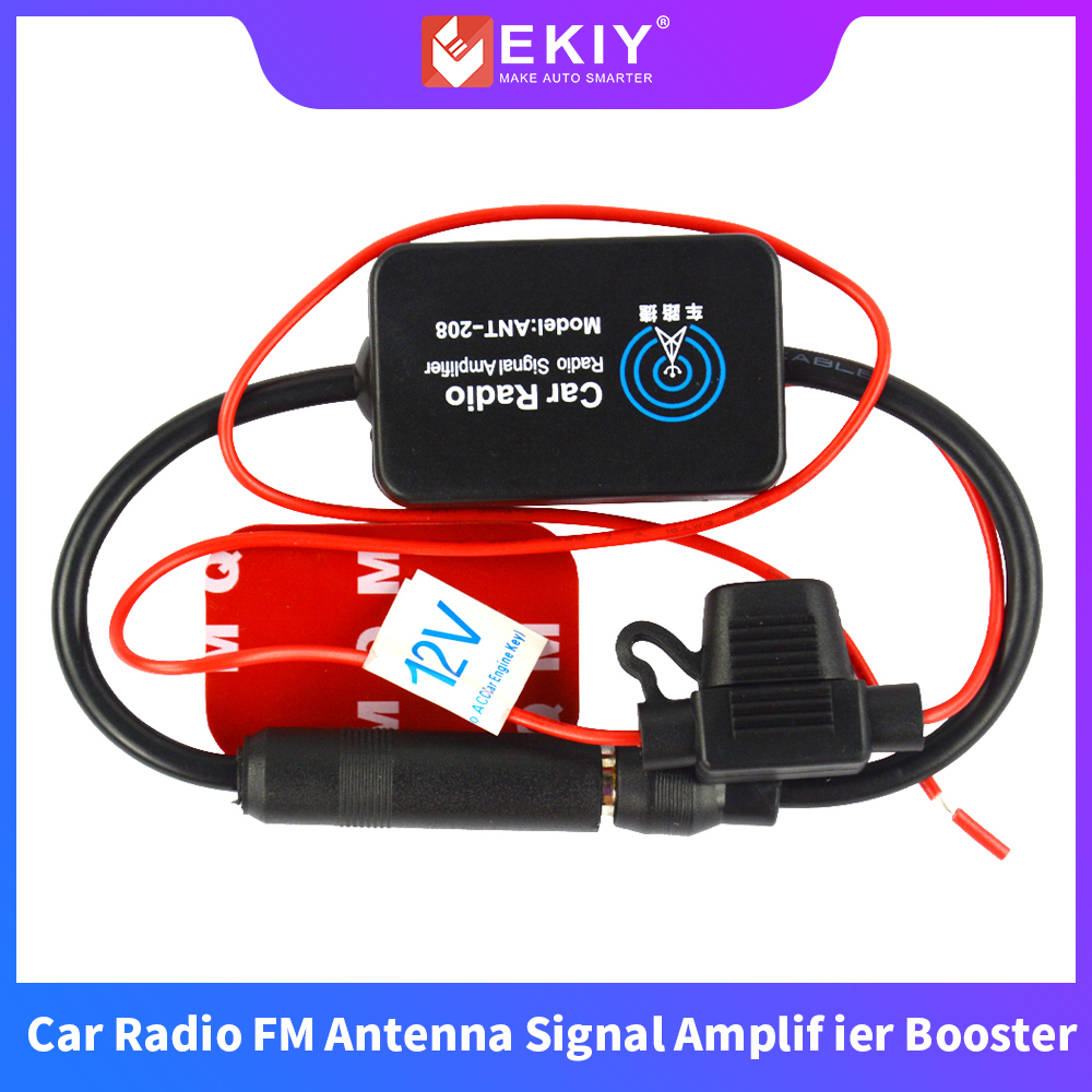 EKIY DAB Tuner Receiver USB Dongle DAB-Box for Android DVD Antenna Digital Audio Broadcasting FM Amplifier Booster Network Radio: Dark Grey