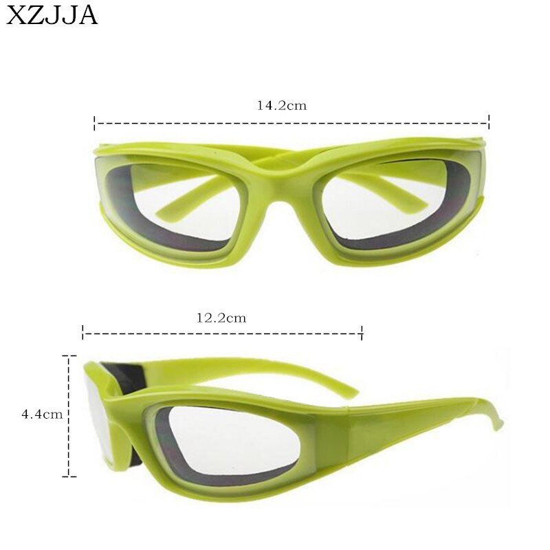 XZJJA kitchen Onion Goggles Barbecue Safety Glasses Tear Free Slicing Cutting Chopping Mincing Eye Protect Glasses