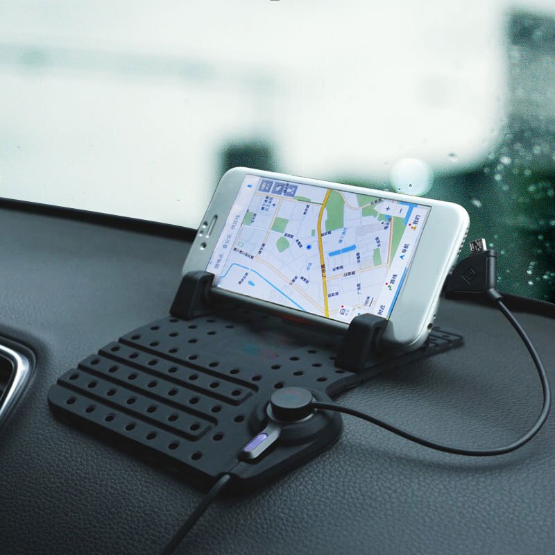 Magnetische dashboard oplaad telefoonhouder autohouder met 2 in 1 oplaadkabel
