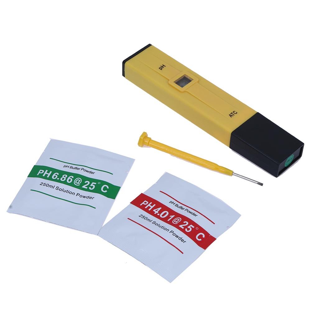 Ph Meter Water Tester Portable Digitale Ph Pen Aquarium Zwembaden Wijn Monitor Tds Waterkwaliteit Tester Meter Lcd Digitale: B