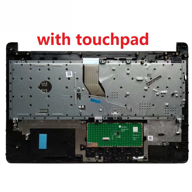 Spanskt tangentbord för bärbar dator för  hp 15-bs 15-bs015dx 15-bs573tx 15-bs007tx tpn -c129 925008-001 pk132043 a 00 handledsstöd övre skal