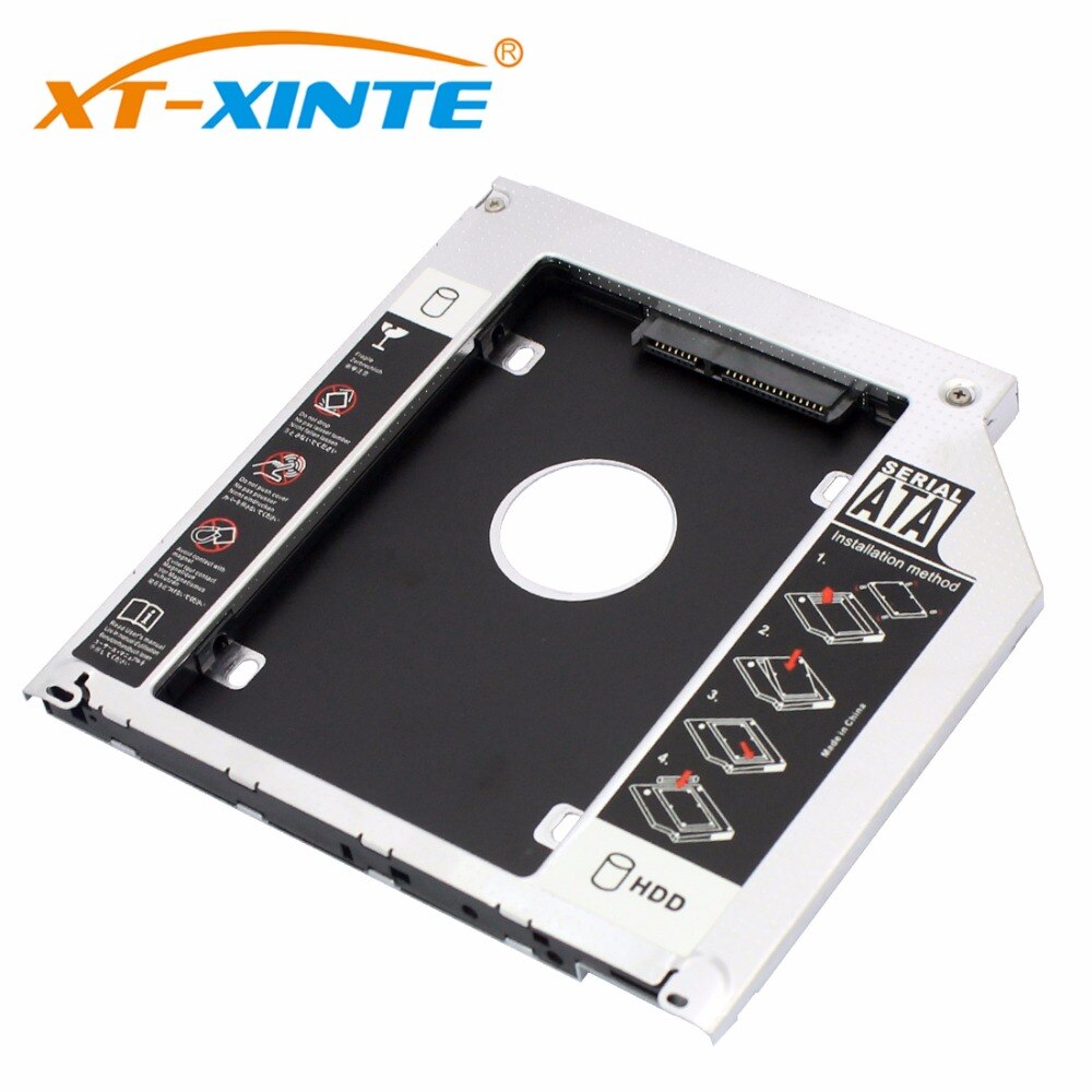 SATA 2ND Festplatte SSD HDD Caddy für MacBook Pro A1278 A1286 2,5 "/9,5mm SATA zu SATA HDD Caddy