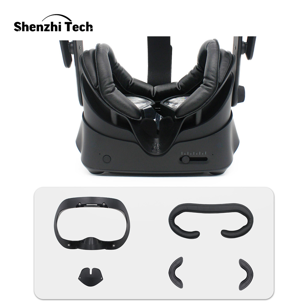 Head Strap Cover for Valve Index Headset PU Leather Foam Face Cover Pad for Valve Index