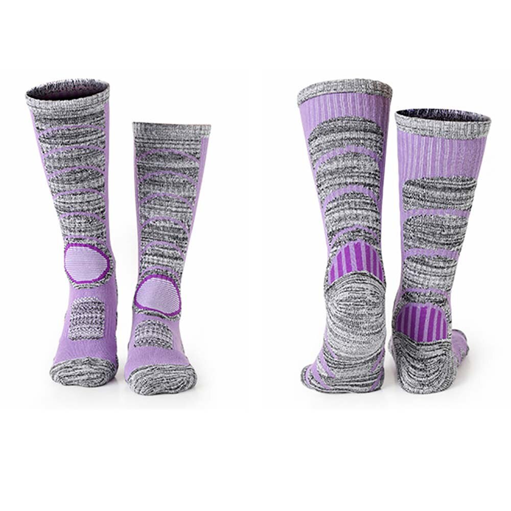 Women'S Cold Warm Socks Ski Socks Outdoor Thicken High Tube Socks Mountaineering Socks Adult Winter Long Tube Socks