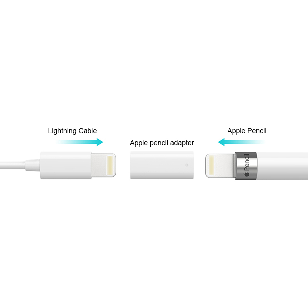 3/2/1PCS Mini Connector Charging Adapter for Apple Pencil Female to Female Home Office Easy Charge Charger Accessories