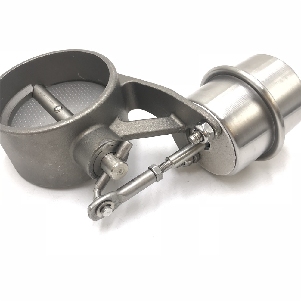 One PCS Vacuum Activated Exhaust Cutout / Dump 63MM Close Style Pressure