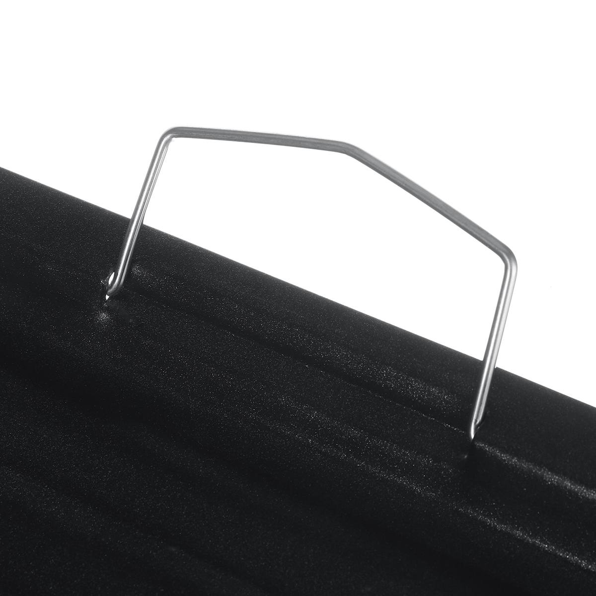 Non-stick Grill For Pan Outdoor Bbq Shopping Rootless Barbecue Plate Accessory Churrasqueira