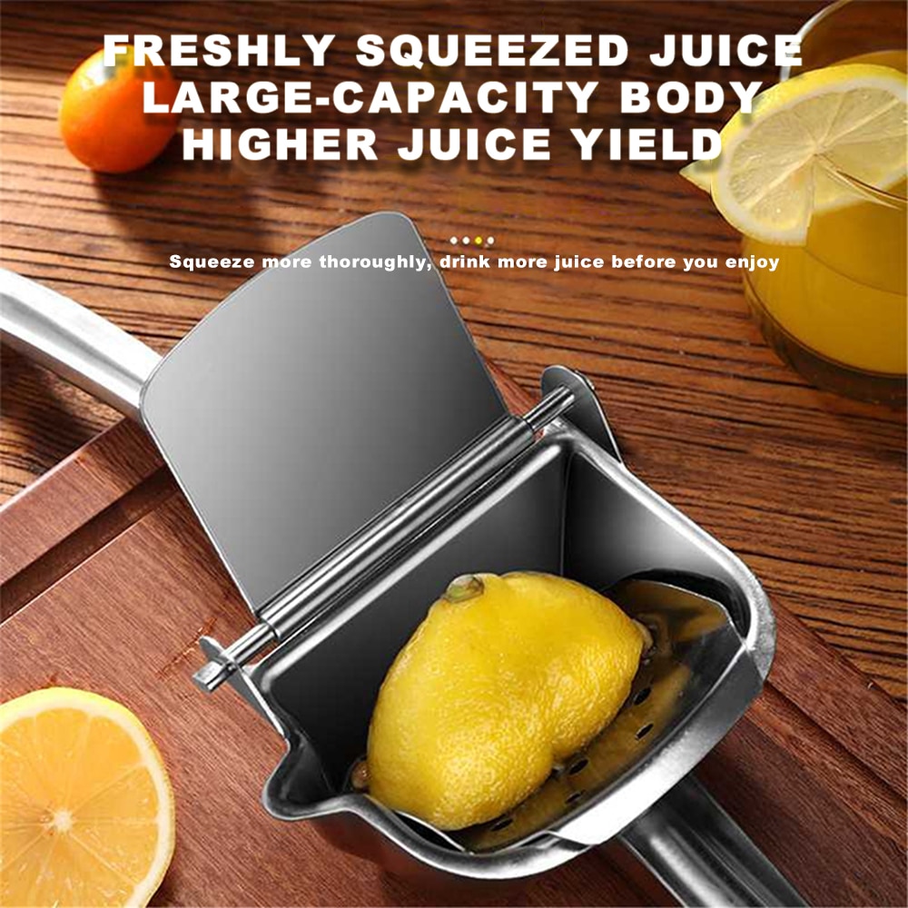 Bärbar citron apelsin manuell fruktjuicer presspress kökstillbehör verktyg handpressad juicemaskin köksprylar