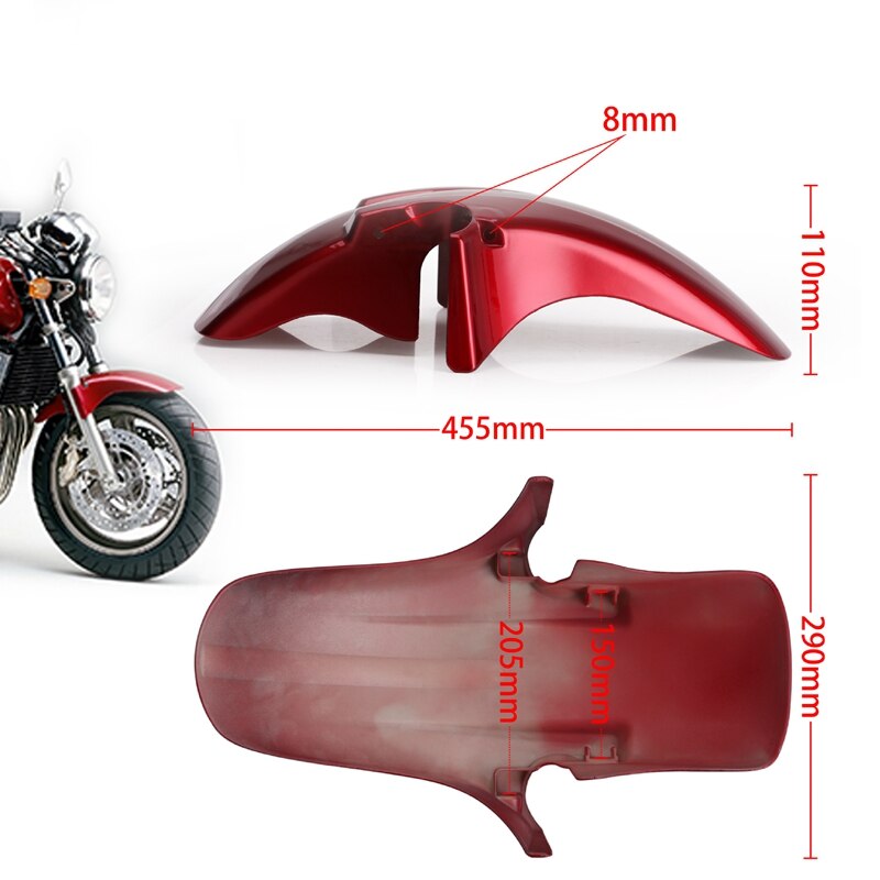 Avant Garde-Boue Garde-Boue Garde-Boue pour HONDA CB250F CB600F CB900F CB1300 Hornet 250 600 900 CB600 Hornet600 Moto ABS