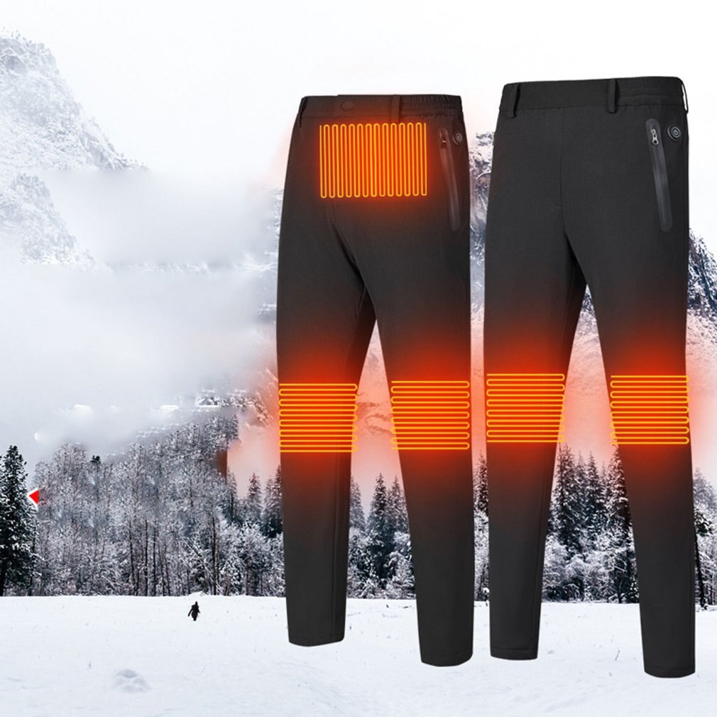 Mens Frauen Elektrische Heizung Hose Outdoor Infrarot Heizung Hose Winter Flexible Elektrische Heizung Hose Angeln Wandern