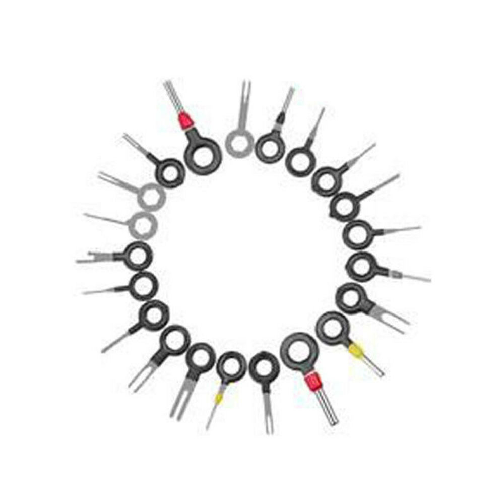 57pcs/Set Car Terminal Removal Tool Kit Auto Repairing Tool Kit Stainless Steel