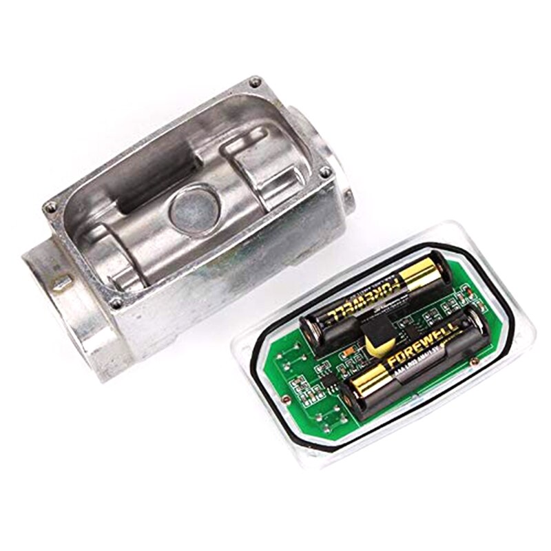 3/4 "Bsp Digitale Turbine Flowmeter Lcd Display Gas Stookolie Flowmeter Meten Sterven Sel Kerosine Benzine