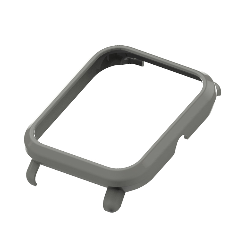 Funda para Huami Amazfit Bip Band, accesorios para reloj inteligente, marco Protector de PC, correa de muñeca de silicona para Amazfit Bip: Verde