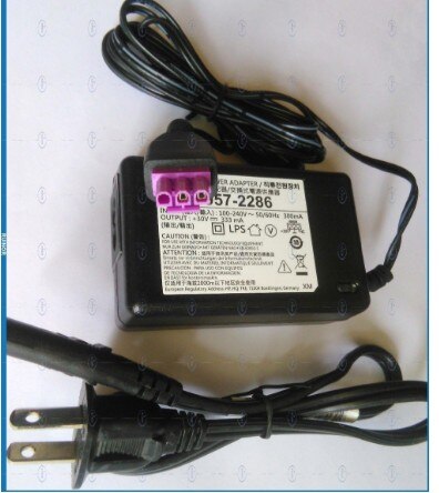 30V 333mA adaptador de alimentación de CA de 0957-2286/0957-2290 cargador para impresora HP Deskjet serie 1050, 1000, 2050, 2000, 2060 + cable de alimentación