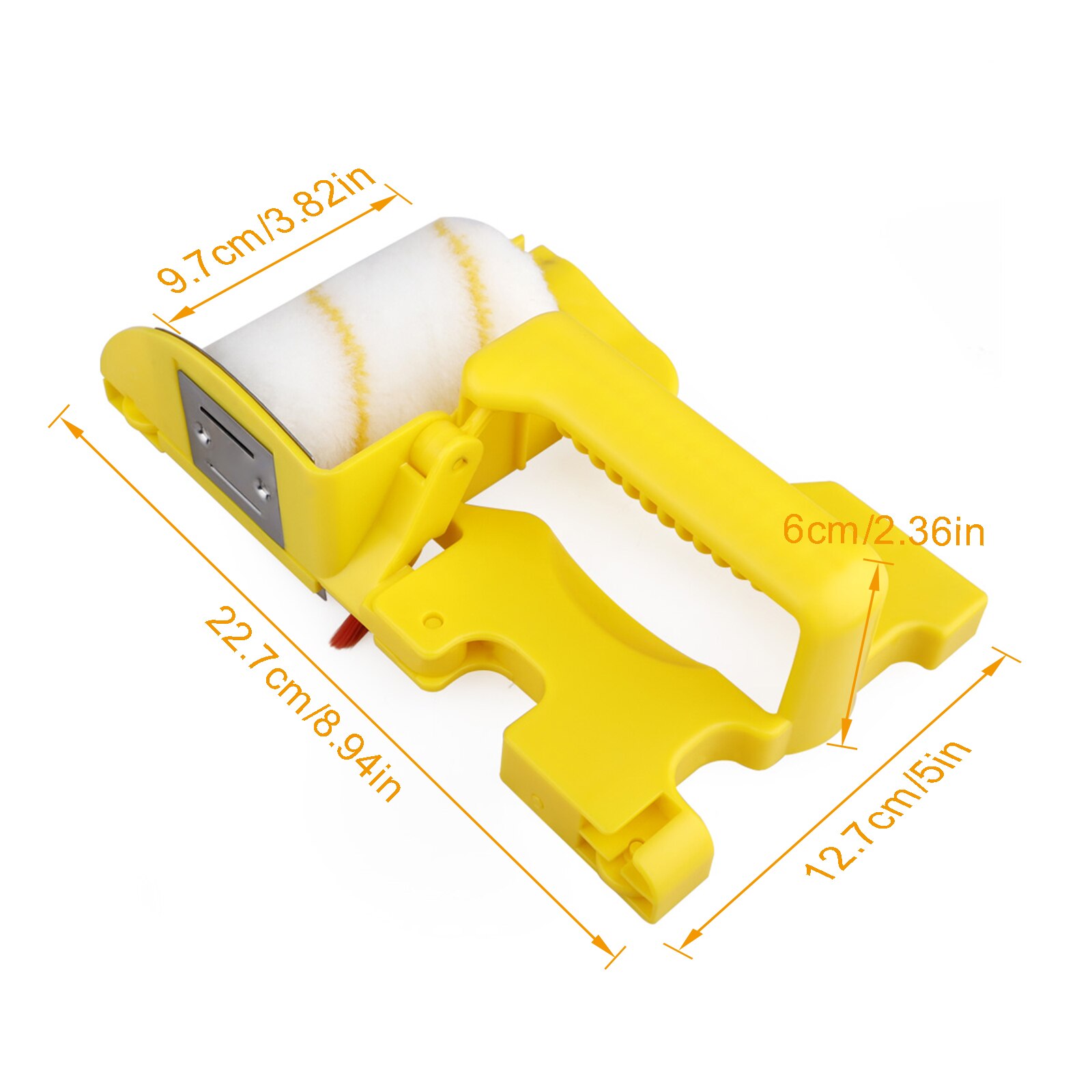 Clean-Cut Verf Edger Roller Borstel Multifunctionele Roller Kwast Clean-Cut Verf Edger Muur Schilderen Roller Borstel set
