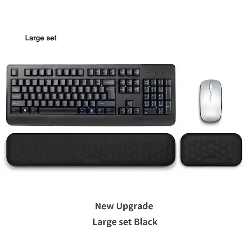 Polssteun voor toetsenbord, muis en toetsenbord, ergonomische polssteun voor computer, toetsenbord en laptop.: Olijfgroen