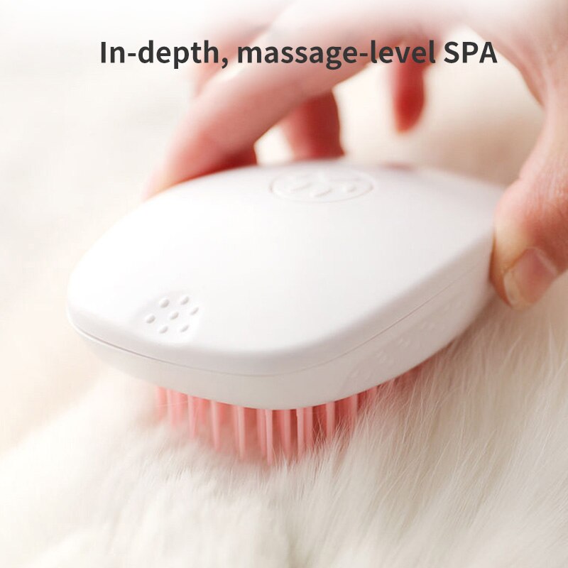 Hond Bad Borstel Kam Pet Zachte Siliconen Spa Borstel Ontharing Kammen Voor Honden Katten Douche Huisdieren Clean Grooming Tool