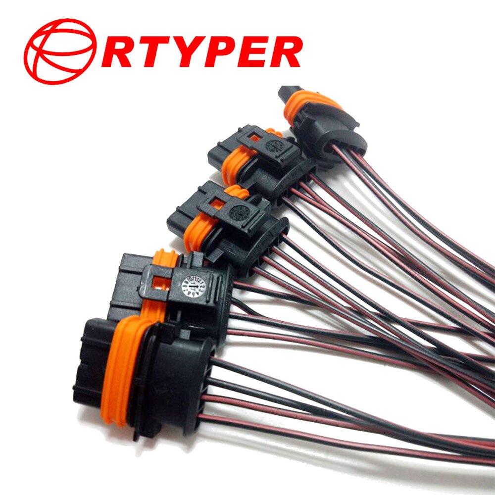4 Way Ignition Coil Wire 1928404745 Harness Connector Pa66 For Volvo S60 S70 S80 Xc90