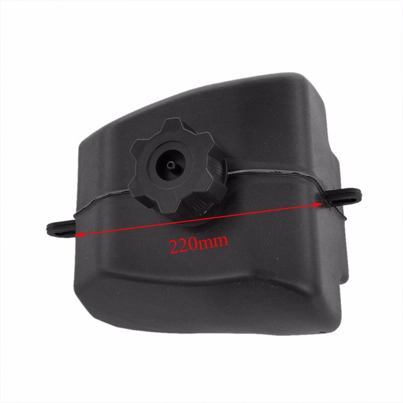 TDPRO – réservoir d'essence en plastique, 220mm, 1,8 l, pour moto, 50cc, 90cc, 110cc, 125cc, Quad, Dirt Bike, petit Hummer, ATV, Buggy,