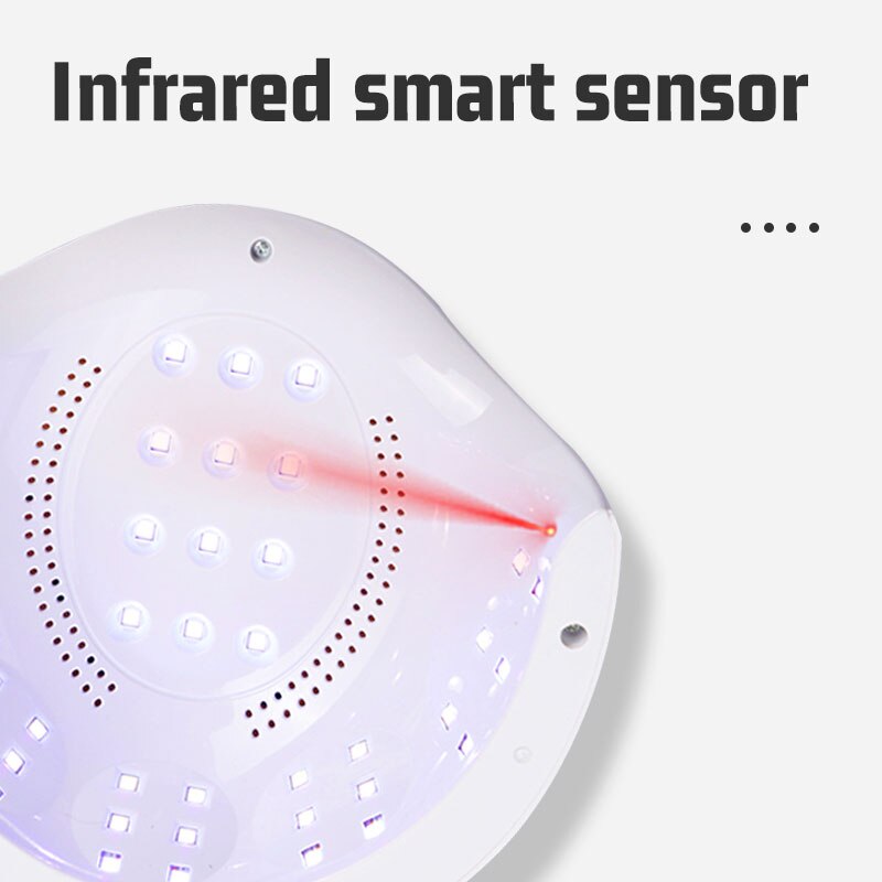 168W UV lámpara LED para secado de uñas para todos los geles 42 LEDs polaco luz de sol temporizador 10/30/60/120s para lámpara de uñas seco manicura