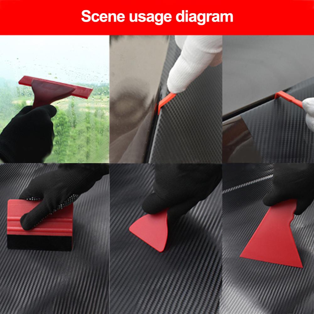 Herramientas de rasqueta para coche 21 Uds., escurridor de película de revestimiento de vinilo, herramienta de cierre de bordes para raspador de automóvil, herramientas de Auto