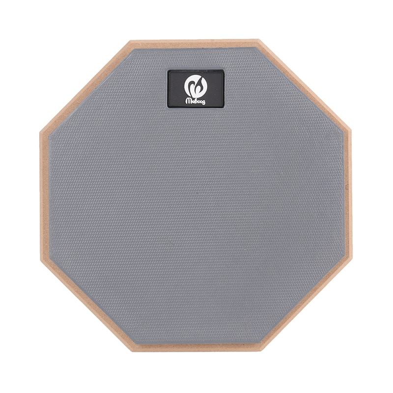 Tragbare Gummi Holz Dumm Trommel Praxis Ausbildung Trommel Pad Musik Instrumente mit Trommel Stöcke 18,8 cm x 2,5 cm