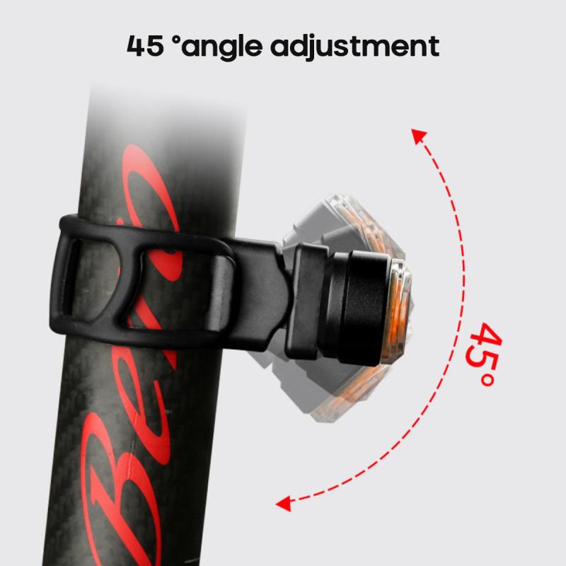 USB Aufladbare Fahrrad Rücklicht LED Drahtlose Fernbedienung Blinker Mountainbike Sicherheit Warnung Licht Radfahren Ausrüstung