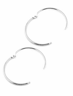 Anneaux de reliure à agrafes, couleur argent, 3.3 &quot;en vrac, 5 pièces, pour livre de Scrapbooking