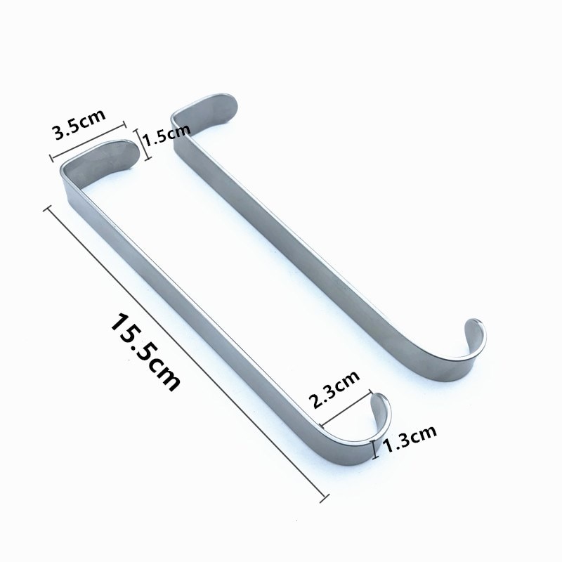 2 Stks/set Farabeuf Appendix Retractor Veterinaire Orthopedie Instrumenten