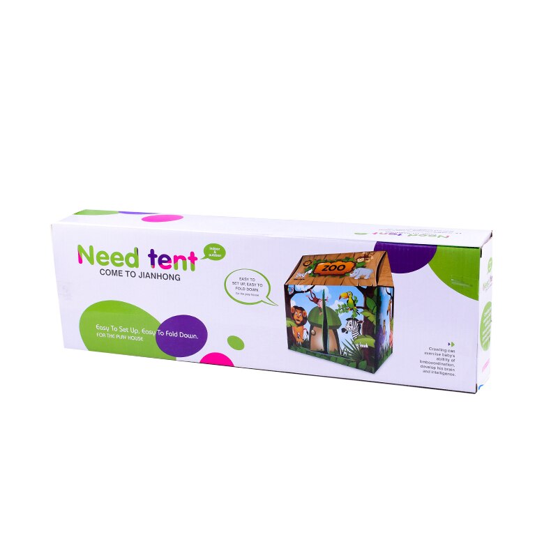 Casa de tienda portátil de dulces de Navidad, habitación pequeña de muñeca de circo, para niños, juguete para interior y exterior, tienda con forma de castillo, decoración