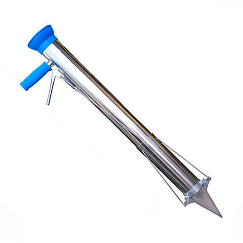 Plantador Manual para plantas jóvenes, plantador para transplantar vegetales, herramientas de jardín: Single Handle