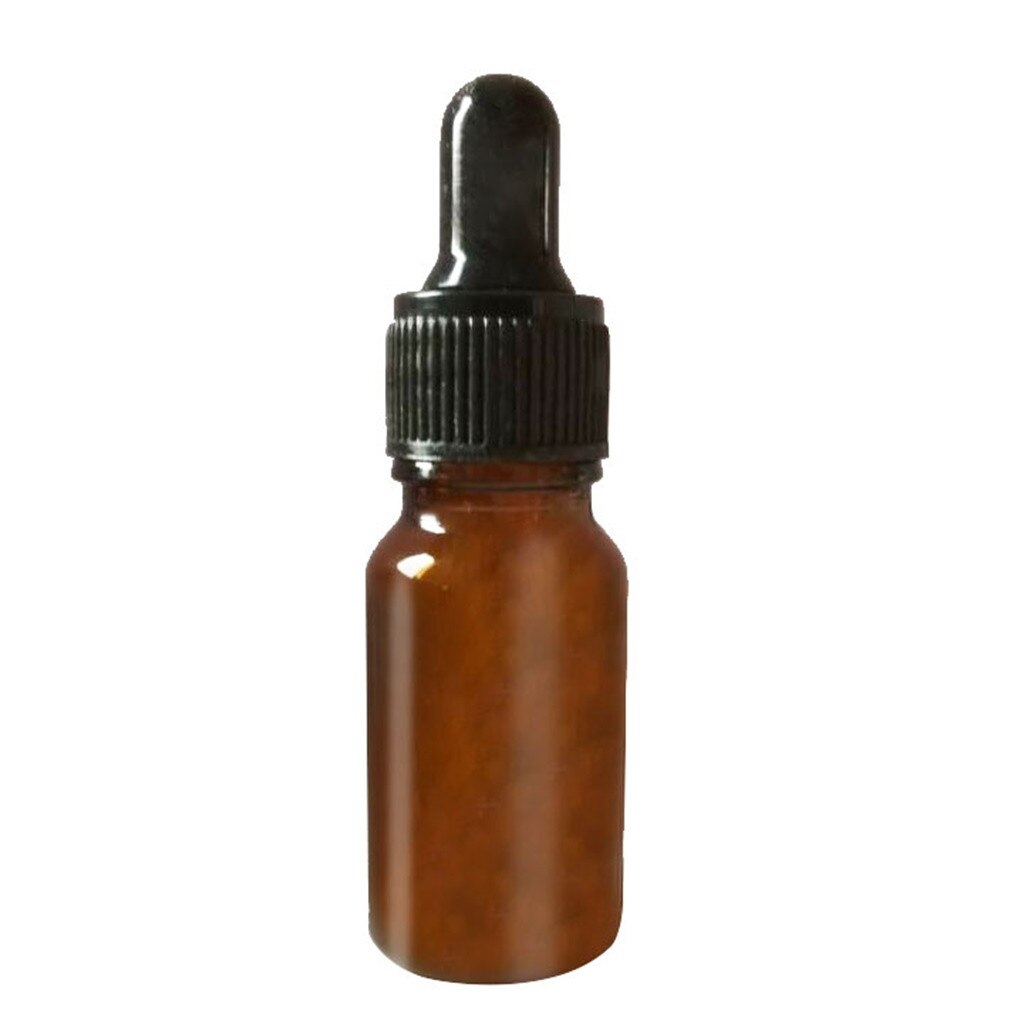 Frascos de vidrio ámbar de frasco gotero de vidrio botella de Perfume de aceite esencial de reactivo de pipeta recargable cuentagotas refinado botella # Y10