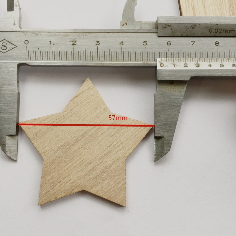 10pcs Star Natural Rustic Wood Circles, Wooden Log Slices for DIY Craft, Wedding Decoration, Home DecorCenterpieces