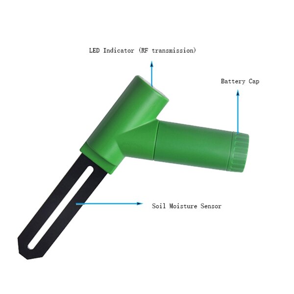WH0291 Soil Moisture Tester Plant Soil Moisture Sensor Meter with Digital LCD Display for Garden Lawn Potted Plant Care Indoor