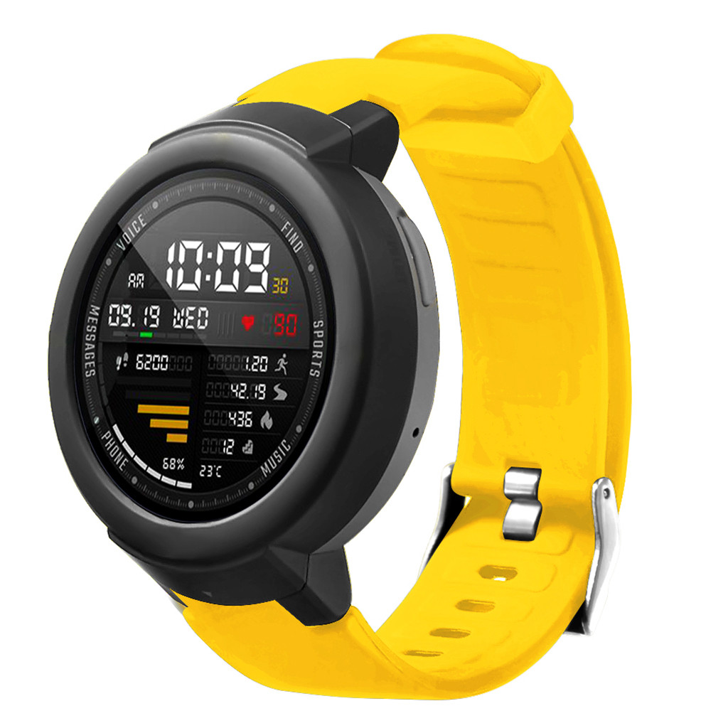 Cinturino di ricambio per cinturino sportivo in Silicone per Huami Amazfit Verge Youth Watch bracciale a sgancio rapido accessori SmartWatch: YE