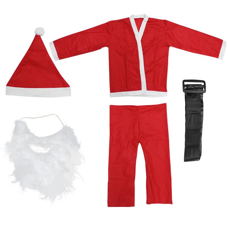 1 Set Santa Claus Costume Christmas Costume Christmas Outfit Cosplay Costume