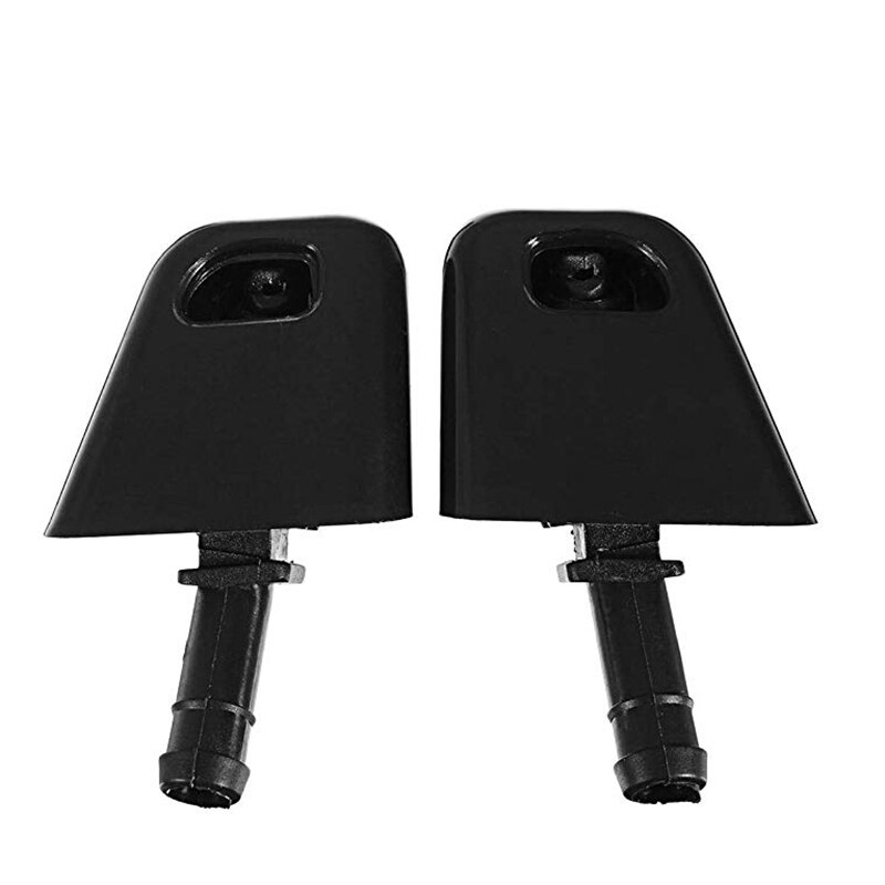 2Pcs Wiper Front Headlight Washer Jet Nozzle for Nissan X-Trail T31 2007 28641-1DA0A 28642-1DA0A