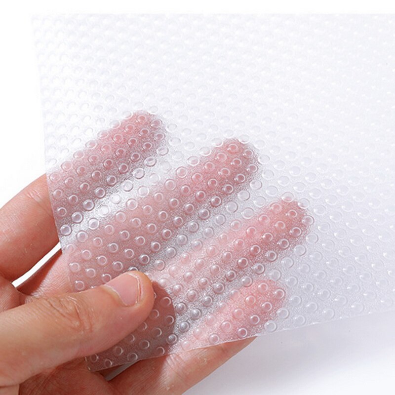 Shelf Liners Cabinet Drawer Liner Non-Slip Shelf Liner Refrigerator Mat Cupboard Pad for Kitchen Home