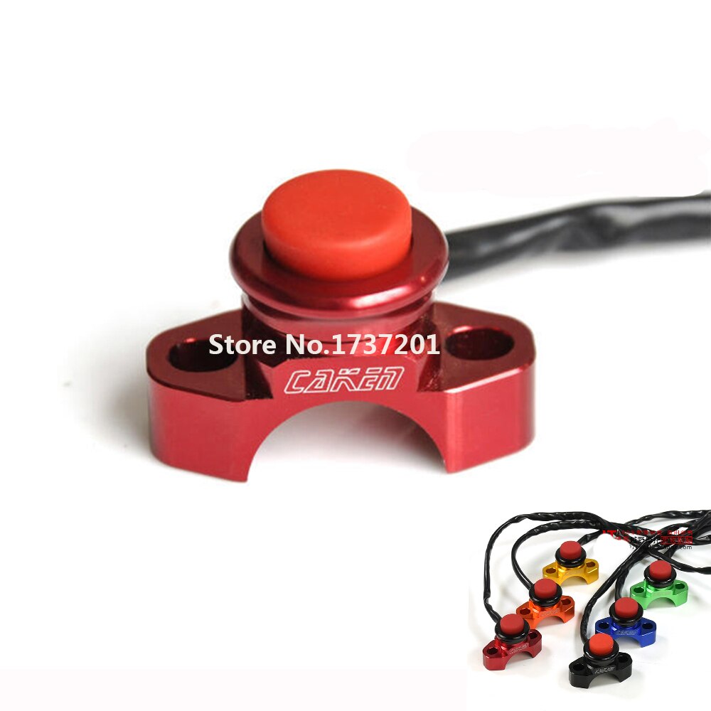 Bew Billet CNC Universal Engine Stop Start Kill Switch Button Dirt Bike ATV