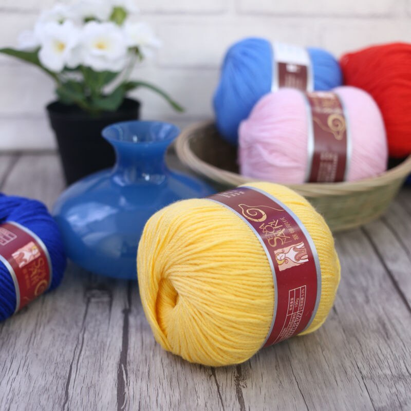 300g Lamb Wool,Biological Cashmere, Toyobo Yarn For Hand Knitting Thick Thread Good For Scarf Sweater Coat Gloves B