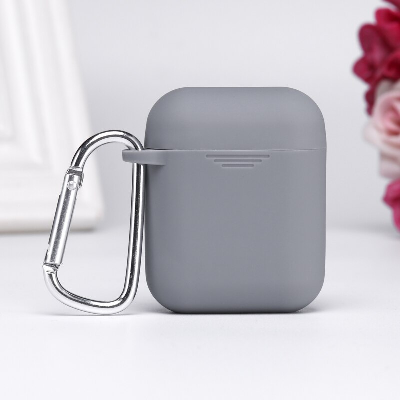 Étui i12 TWS en silicone pour écouteurs Bluetooth sans fil, pare-chocs i9s i10 i9 i11 i14 i15 TWS i12TWS i 12 étuis de protection pour écouteurs: Gray