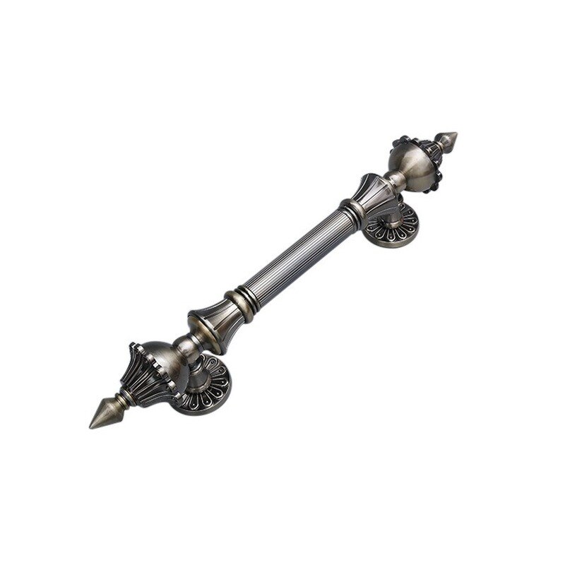 Deur Handvat Antieke Zinklegering Multi-Size Handvat Deur Pull Brons Gate Hotel Ingang Winkelcentrum Deurklink Wf: A / 330MM