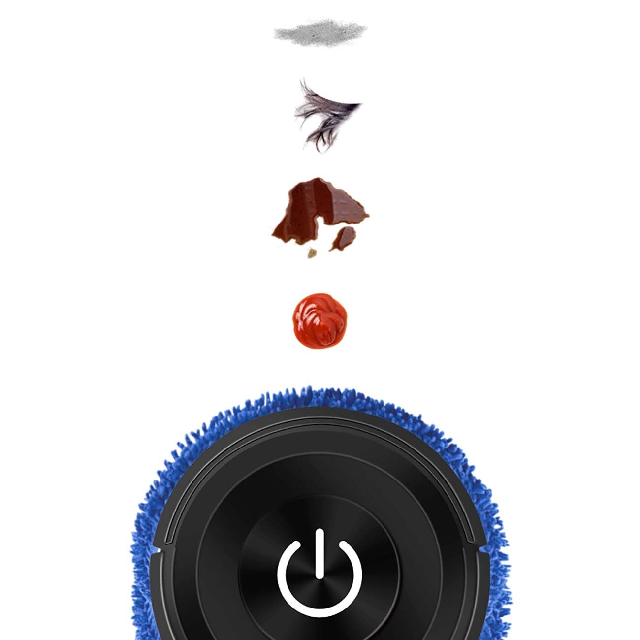 Electric Mop Wet And Dry For Home Vacuum Cleaner Washing Floor Cleaning Water Sweeper Sprayer Robot Intelligent Vacuum Robot