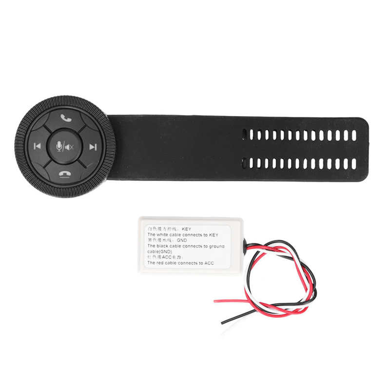 Wheel Controller Smart Wireless Steering Wheel Control 7 Keys for Universal for Car Interior Decoration