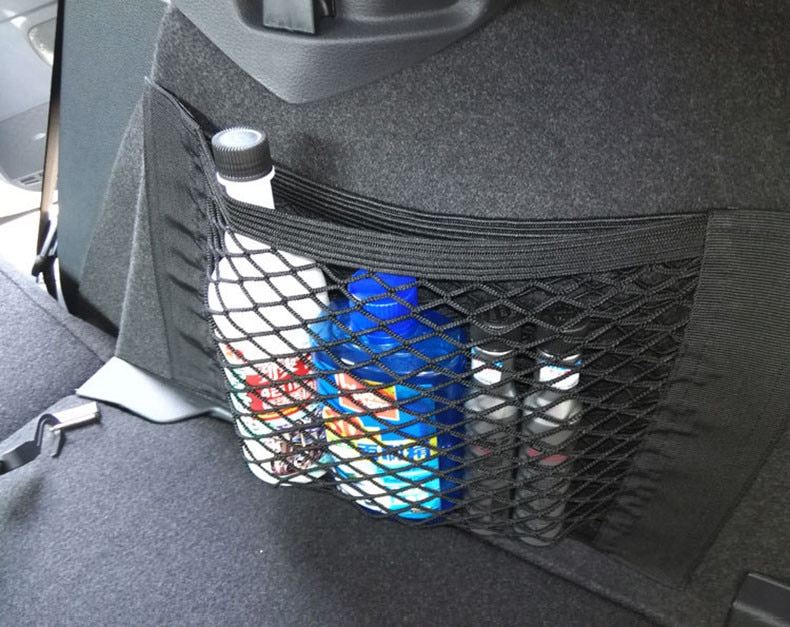 Bil bagagerum nylon reb net/bagage net med bagside til kia rio  k2 k3 k5 k4 kx5 cerato, soul, forte, sportage r, sorento, optima